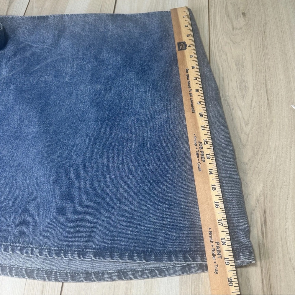 NWT Future Collective Rose Denim Skirt‎ Size 2X - Picture 8 of 9